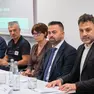 La presentazione dei defibrillatori. Foto Silvano