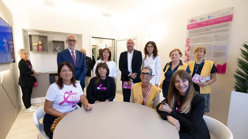 L'inaugurazione della stanza d'accoglienza al reparto oncologico di Monfalcone