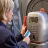 Alcuni schede telefoniche in esposizione a Trieste Fotoservizio di Massimo Silvano