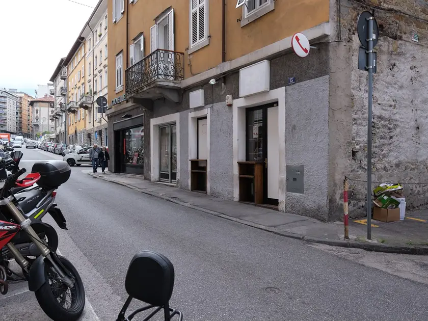 Il bar di via Settefontane 13. Foto Silvano