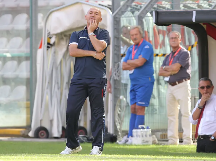 Maurizio Costantini, ex allenatore della Triestina (foto Andrea Lasorte)