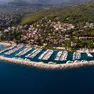 Una veduta del marina dell’AciaIcici, Abbazia (foto dal sito di Aci)