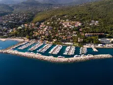Una veduta del marina dell’AciaIcici, Abbazia (foto dal sito di Aci)