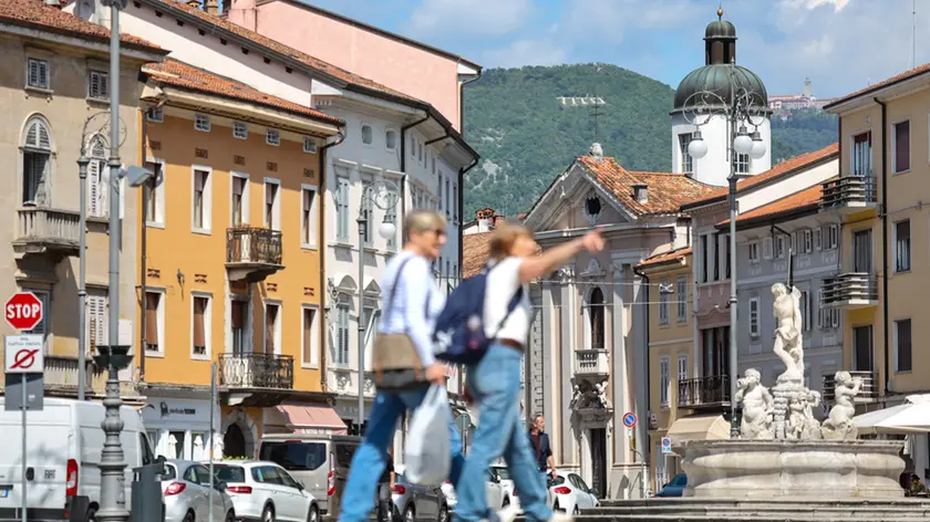 Il centro di Gorizia in una foto di Daniele Tibaldi