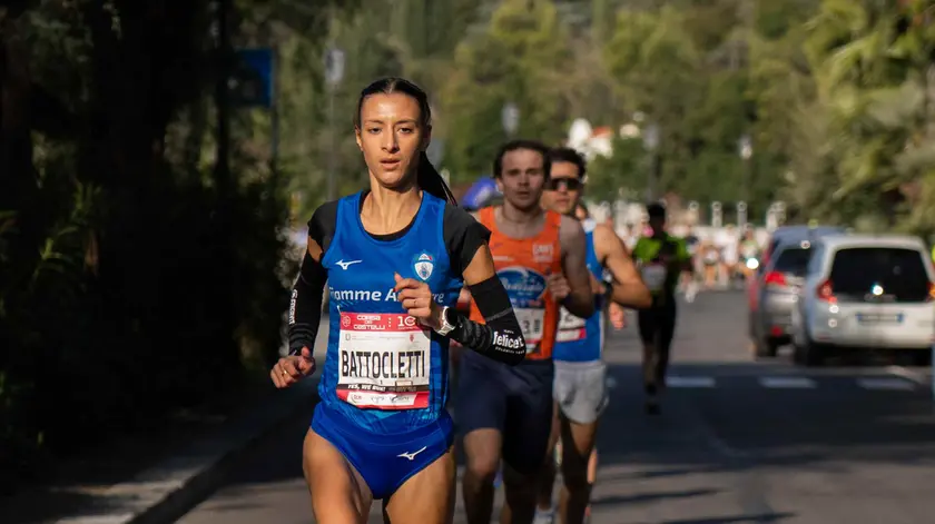 Nadia Battocletti in azione durante l’edizione 2025 della Corsa dei Castelli Foto Miglioresi/Pierro