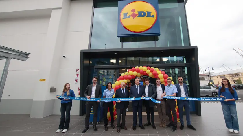 L'inaugurazione del nuovo Lidl all'ex Gaslini (Lasorte)
