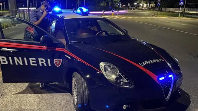 Una pattuglia dei carabinieri