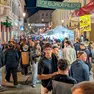 Il centro di Gorizia affollato per Gusti di frontiera (foto Daniele Tibaldi)