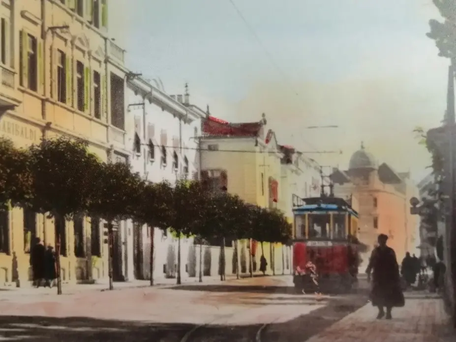 Viale 24 Maggio a Gorizia negli anni Venti
