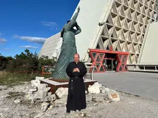 Padre Lorenzo Pardi, rettore del santuario di Monte Grisa