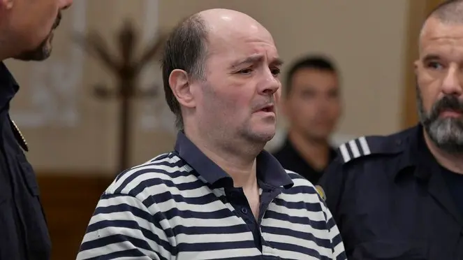 L’omicida Kristijan Aleksić in tribunale (foto Index.hr)