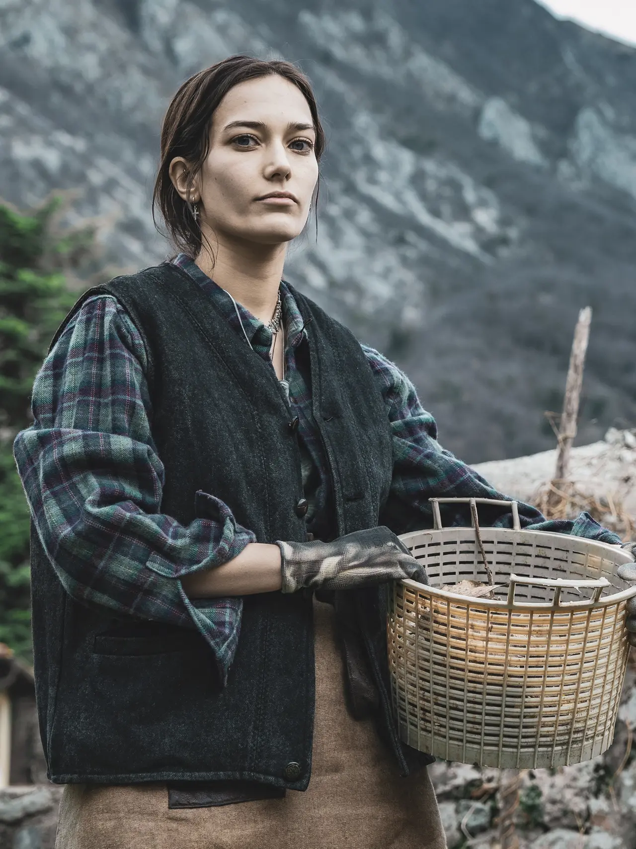 L’attrice triestina Anna Godin, protagonista della serie “Memoriae”