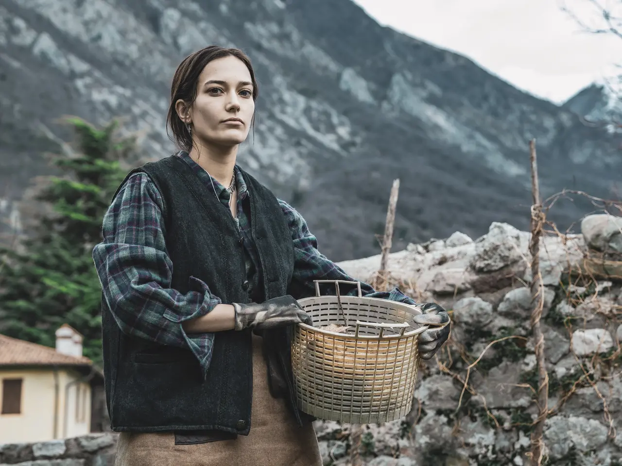 L’attrice triestina Anna Godin, protagonista della serie “Memoriae”