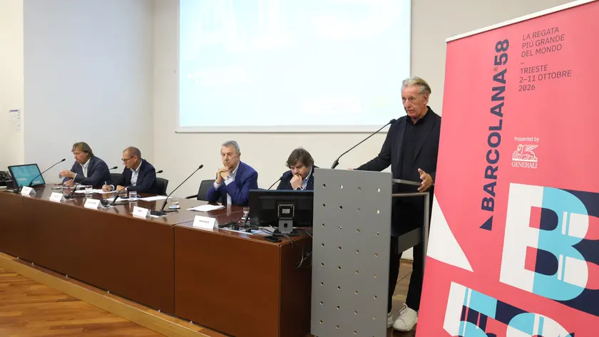 La presentazione del Sea Summit durante Barcolana Lasorte