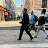 Luis Figo a passeggio per Trieste