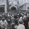 La mobilitazione degli operai del cantiere San Marco nel 1966