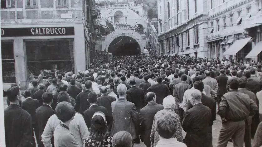 La mobilitazione degli operai del cantiere San Marco nel 1966