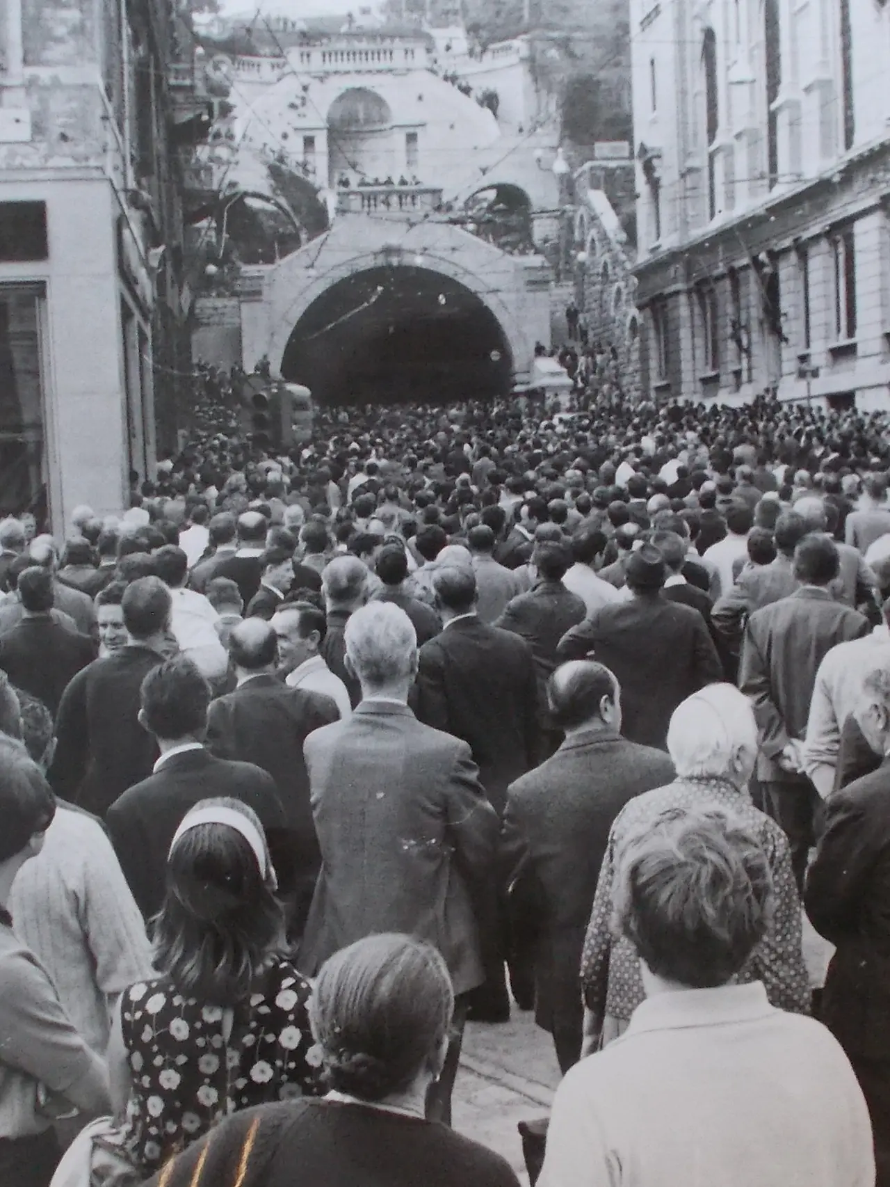 La mobilitazione degli operai del cantiere San Marco nel 1966