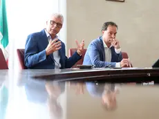 Gli assessori Maurizio De Blasio e Stefano Avian Foto Lasorte