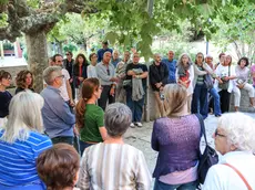 L’incontro sul progetto del parcheggio in via Tigor Foto Lasorte