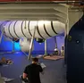 La sala e il Batiscafo Trieste (fotoservizio Massimo Silvano)