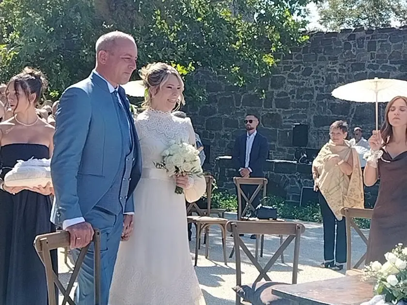 Joseph Gambino e Camilla Rossi pronunciano il fatidico sì