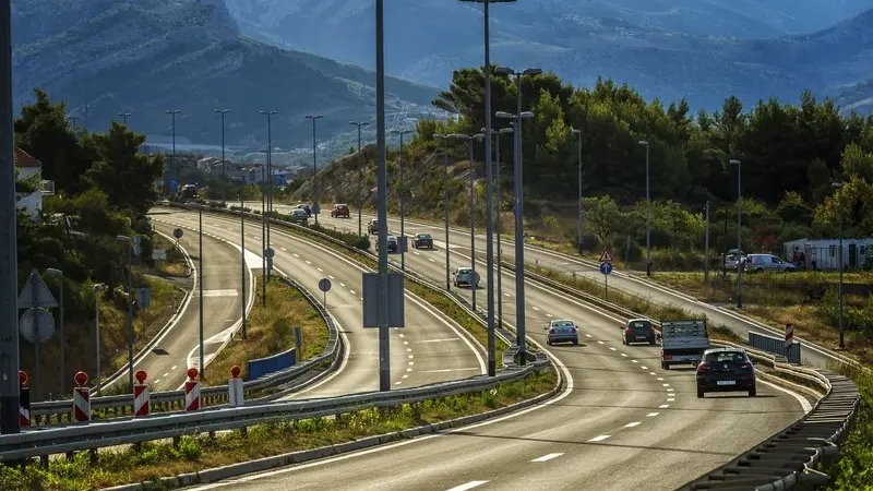 Un tratto dell’autostrada Dalmatina: verrà prolungata di 28 chilometri