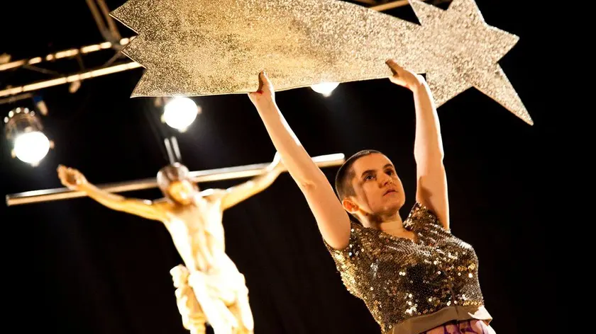 Lo spettacolo The End (foto Castiglioni)