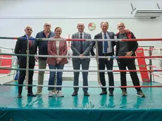 Un momento della presentazione dei lavori a Chiarbola (foto Massimo Silvano)