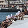 Le Rive gremite durante la scorsa edizione della Barcolana (archivio Lasorte)