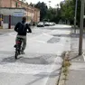 La strada dissestata di via Timavo: saranno i primi lavori a partire a dicembre Foto Bonaventura