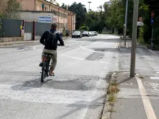 La strada dissestata di via Timavo: saranno i primi lavori a partire a dicembre Foto Bonaventura