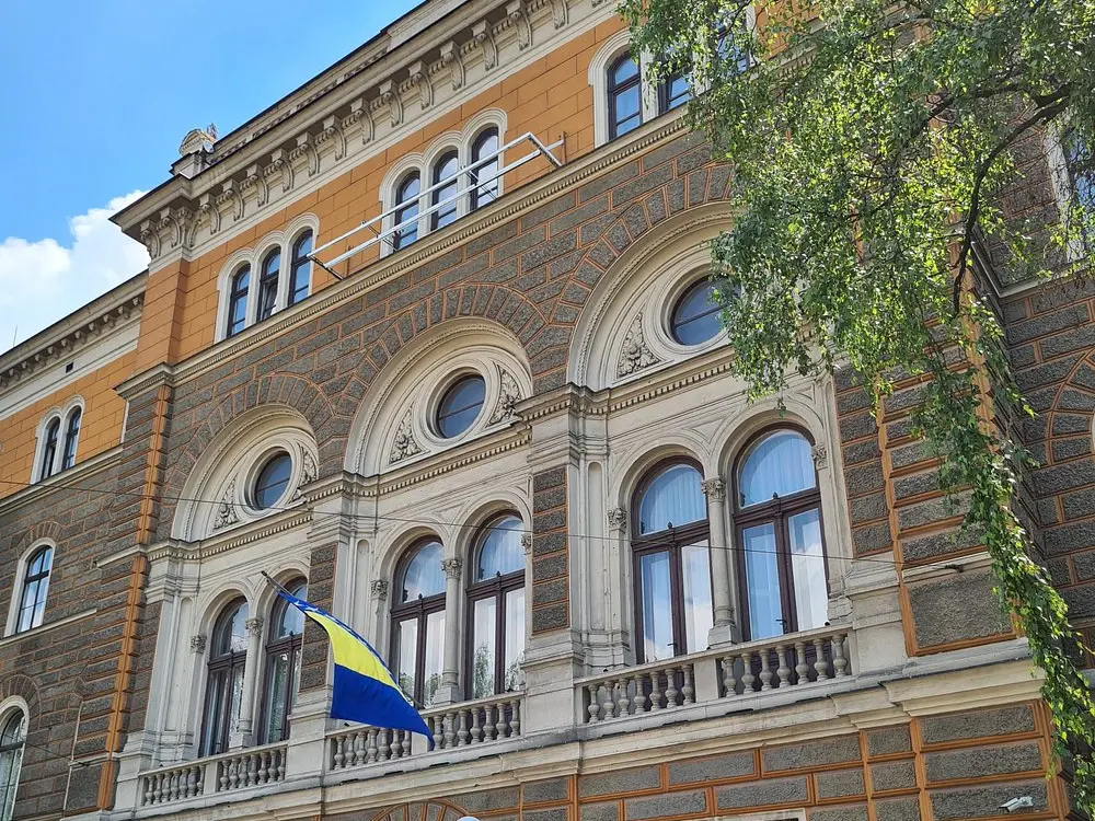 Il palazzo della presidenza della Bosnia-Erzegovina a Sarajevo