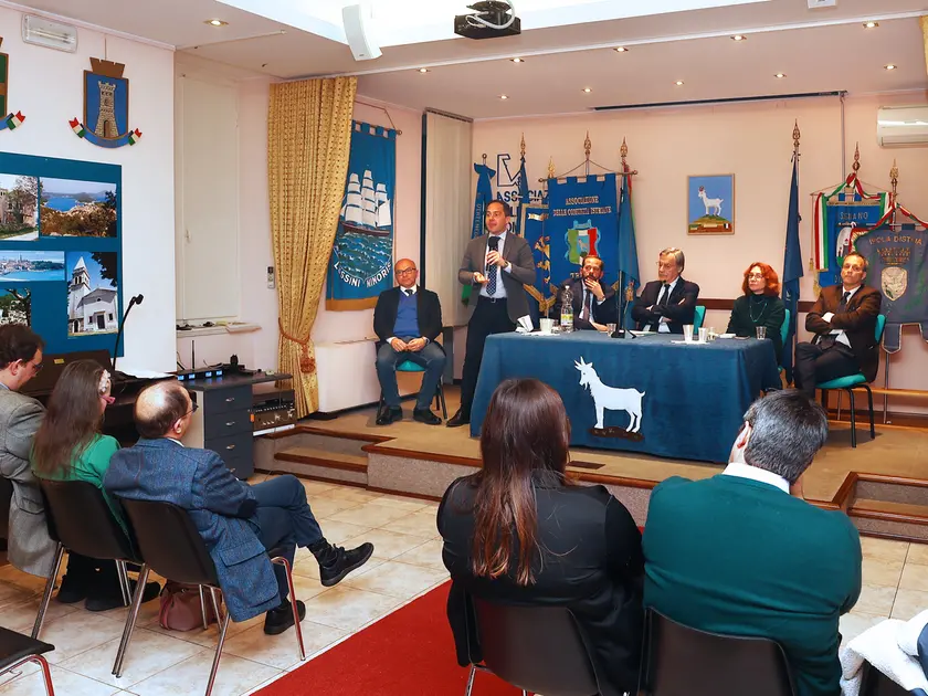Lasededi via Belpoggio dell’Associazione delle Comunità istriane (Foto Lasorte)