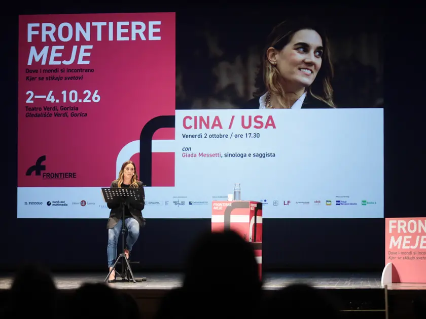 Giada Messetti, il pubblico al Verdi e Anna Foa (Foto Tibaldi)