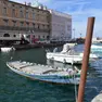 Alcune imbarcazioni ormeggiate al Canal Grande. Foto Bruni