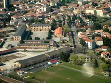 Una veduta dall'alto di Cormons