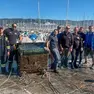 Dalla Sacchetta è riemerso anche un cassonetto