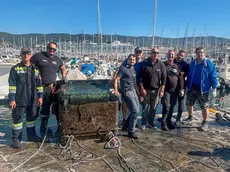 Dalla Sacchetta è riemerso anche un cassonetto