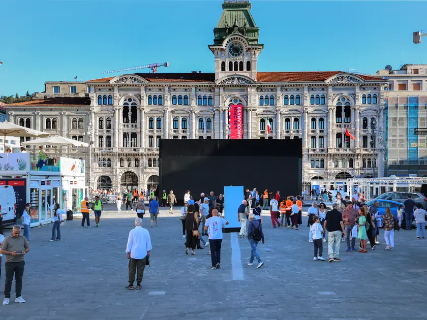 Piazza Unità, Villaggio Barcolana (foto Lasorte)