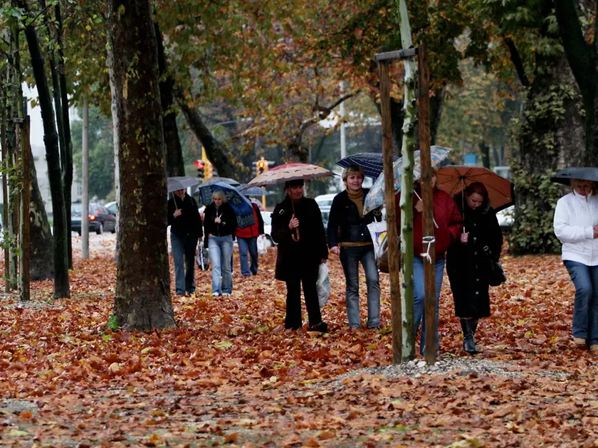 In Friuli Venezia Giulia l'autunno arriva per davvero (foto d'archivio)