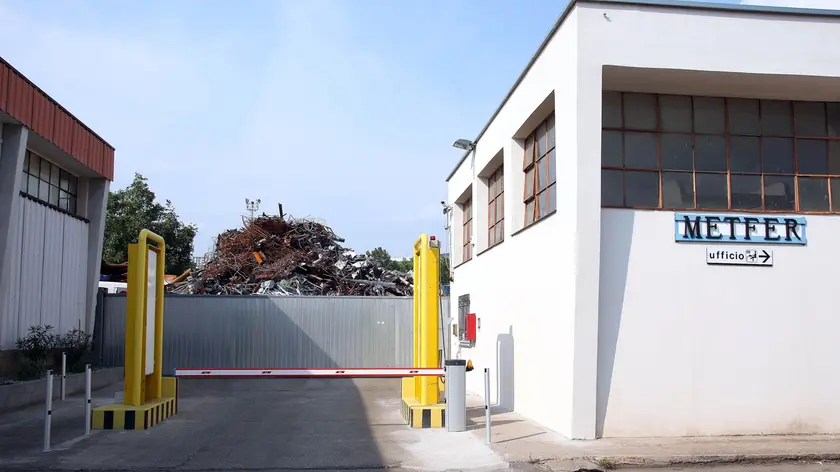 Lo stabilimento della Metfer in strada della Rosandra