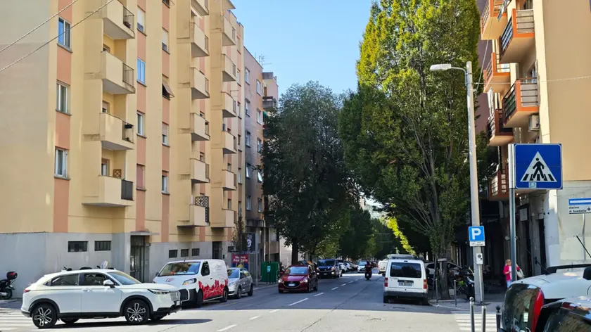L'area di viale Sanzio a Trieste