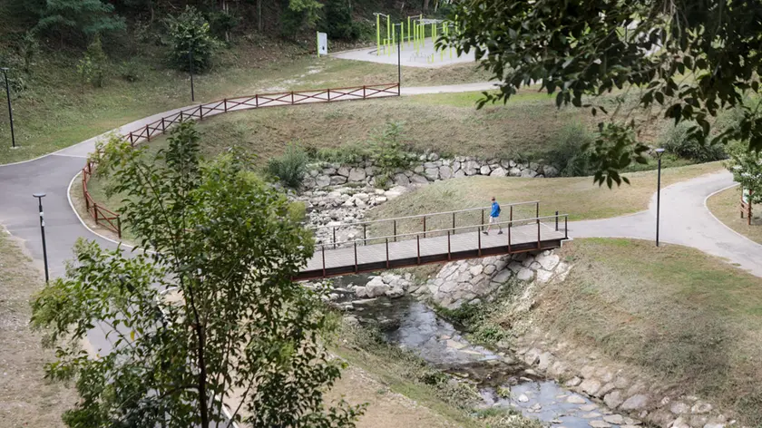 Il parco della Valletta del Corno a Gorizia (foto Daniele Tibaldi)