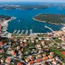 Una panoramica di Medolino, località vicina a Pola