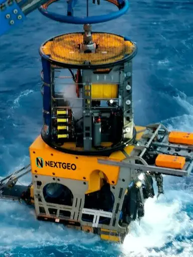 Un Remotely operated vehicle di Next Geosolutions