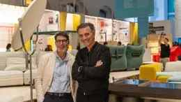 Christian Dal Bo (Head of global sales and marketing ) e Franco Driusso (designer Solaria)