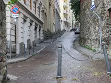 La zona di via Tigor in cui è avvenuta la rapina (Lasorte)
