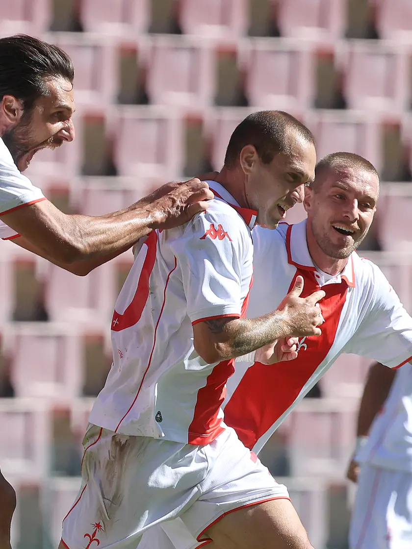 Lorenzo Di Livio autore di una doppietta (foto Andrea Lasorte)