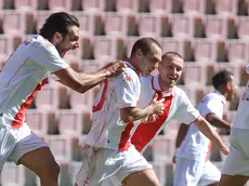 Lorenzo Di Livio autore di una doppietta (foto Andrea Lasorte)